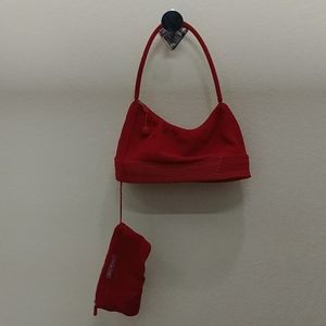 Red Jpa-Nima Mesh Shoulder Sak Bag
